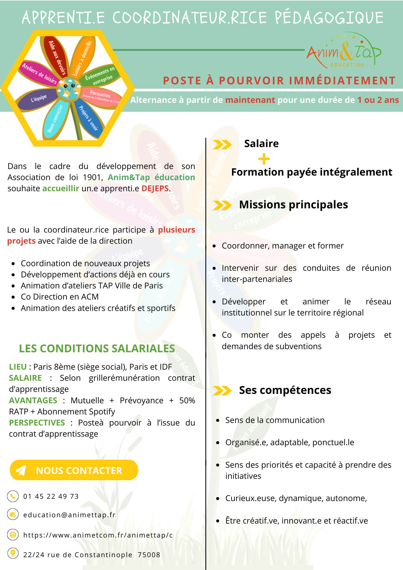 Anim&Tap éducation