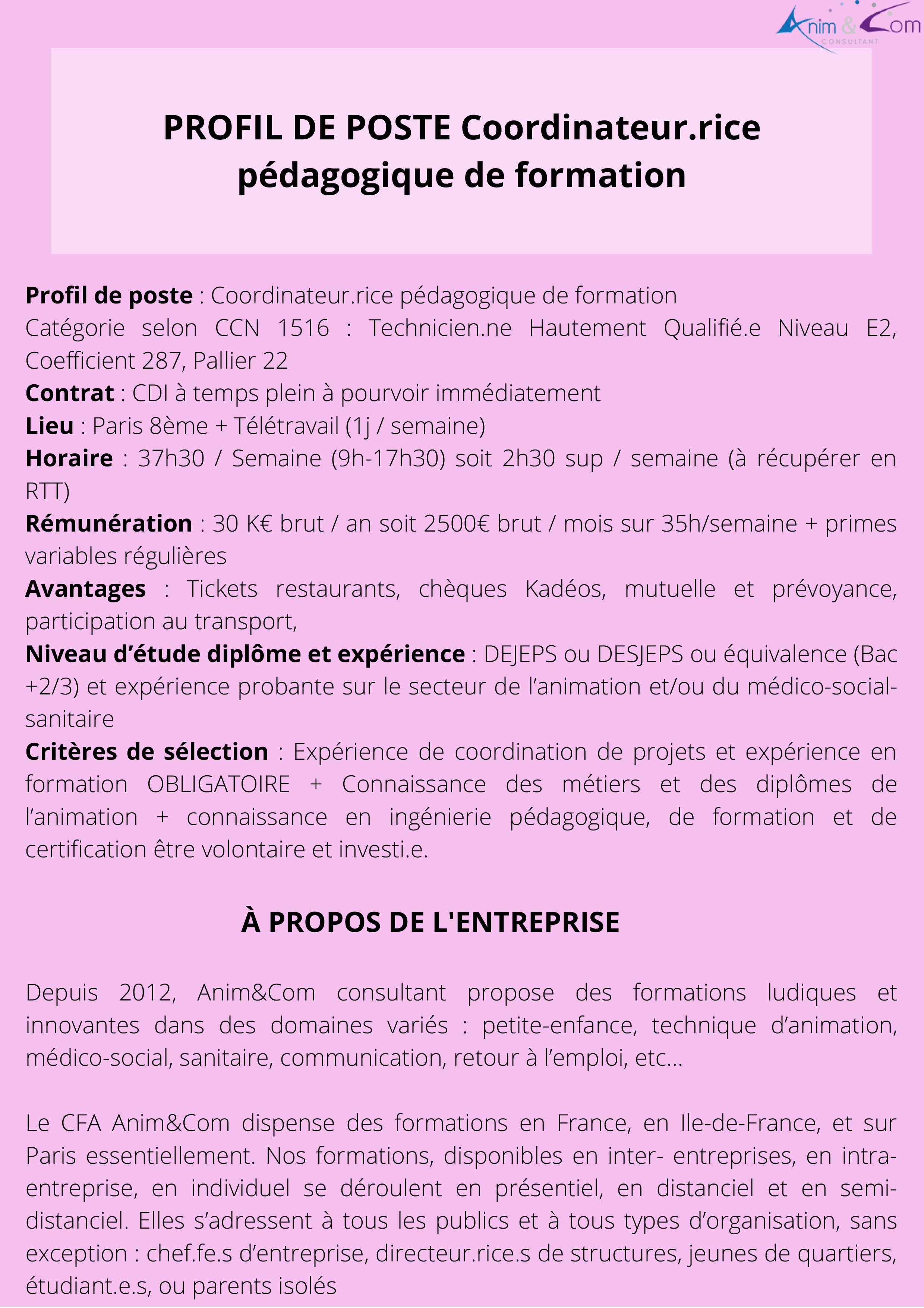 Anim&Tap éducation