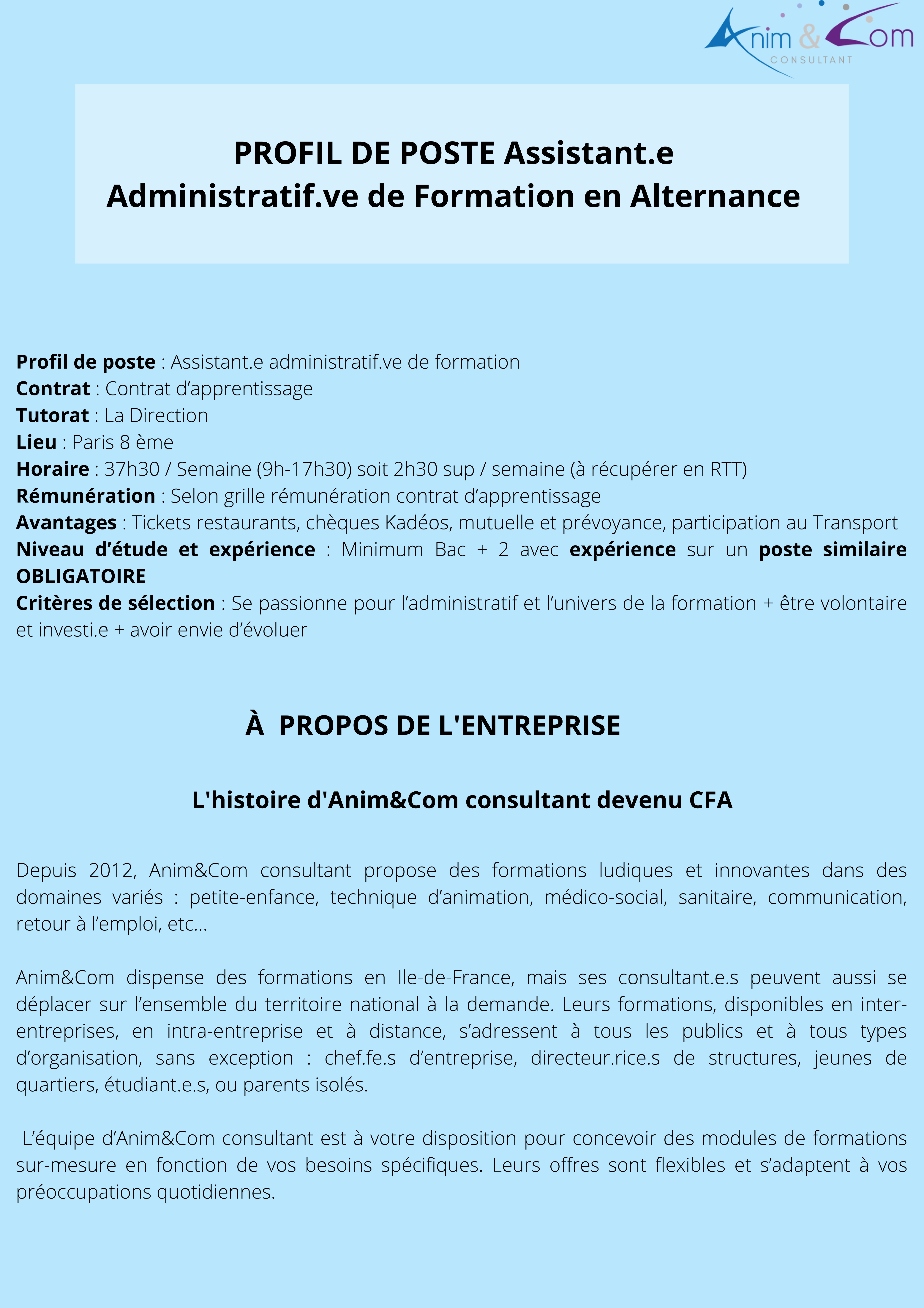 Anim&Tap éducation