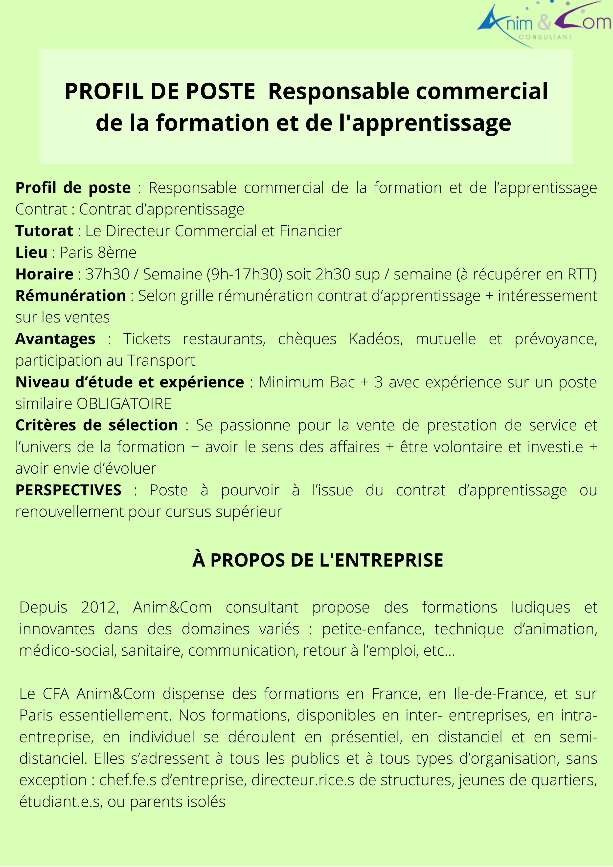 Anim&Tap éducation