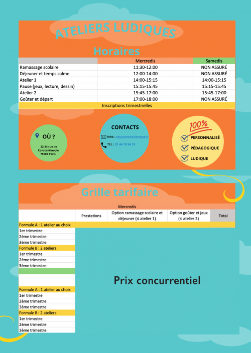 Ateliers ludiques