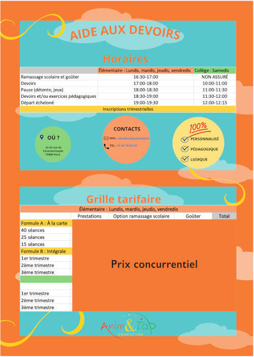 Aide aux revoirs